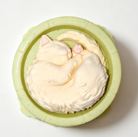 抹茶猫团子慕斯
